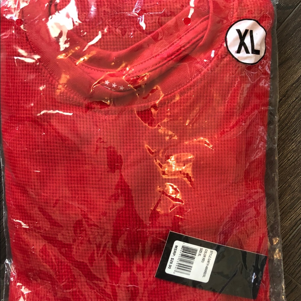 Men’s Galaxy by Harvic Waffle-Knit Thermal Shirts - Picture 6 of 7